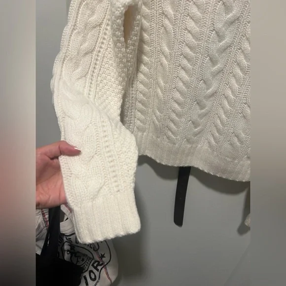 NWT DOEN Cartwright Cable Knit Cashmere Sweater - Picture 5 of 12